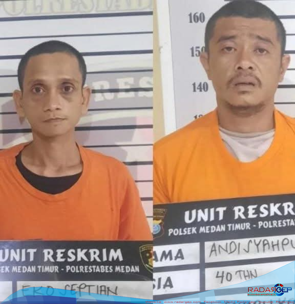 Dua Pria Ditangkap, Diduga Terlibat Pencurian Kabel di Underpass Jl HM Yamin Medan